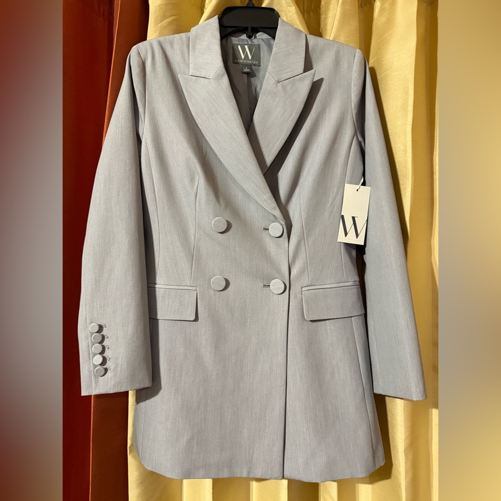 NWT Gray Worthington Blazer